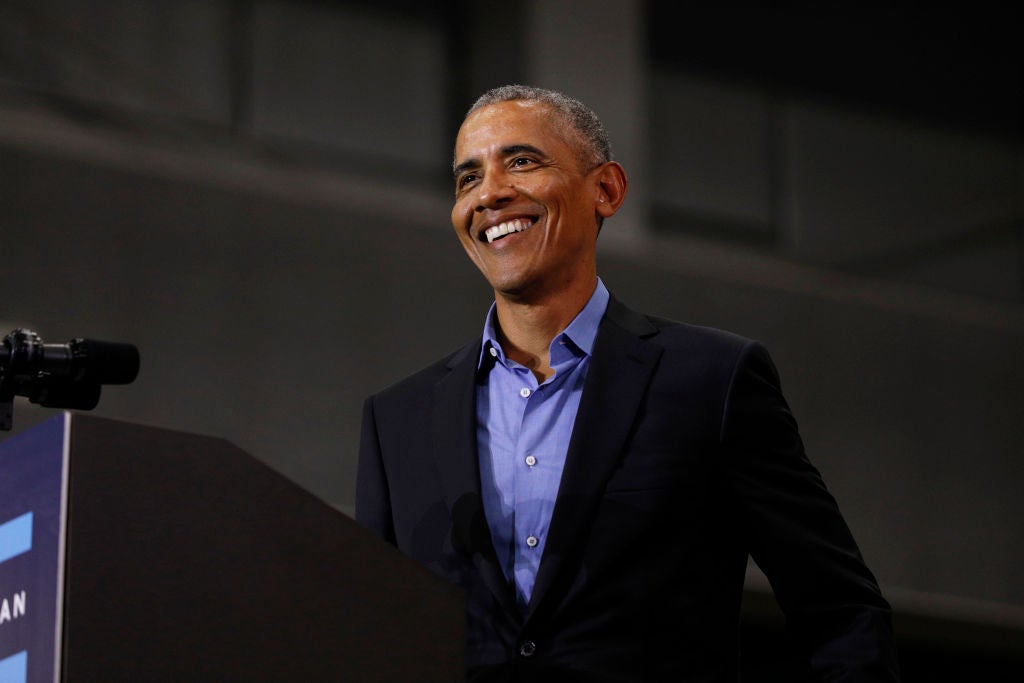 Barack Obama Attends NBA Game 2