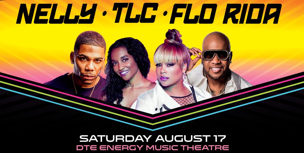 Nelly, TLC, and Flo Rida on Tour In Atlanta! See Them In August at DTE!