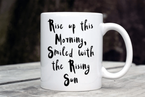 bob marley lyrics coffee cup