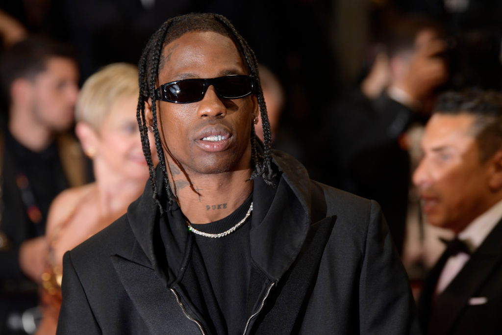 Travis Scott at "The Idol" Red Carpet - The 76th Annual Cannes Film Festival travis scott arrested in paris